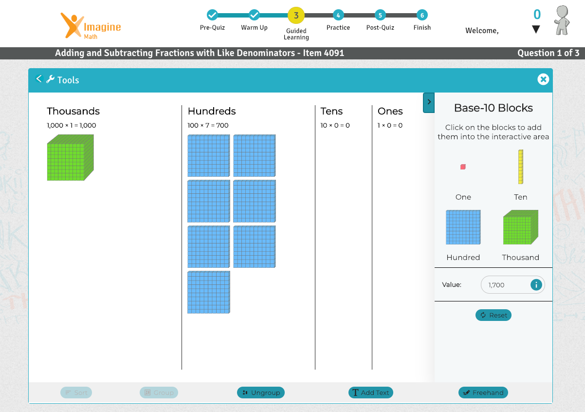 how to assign assignments in imagine math